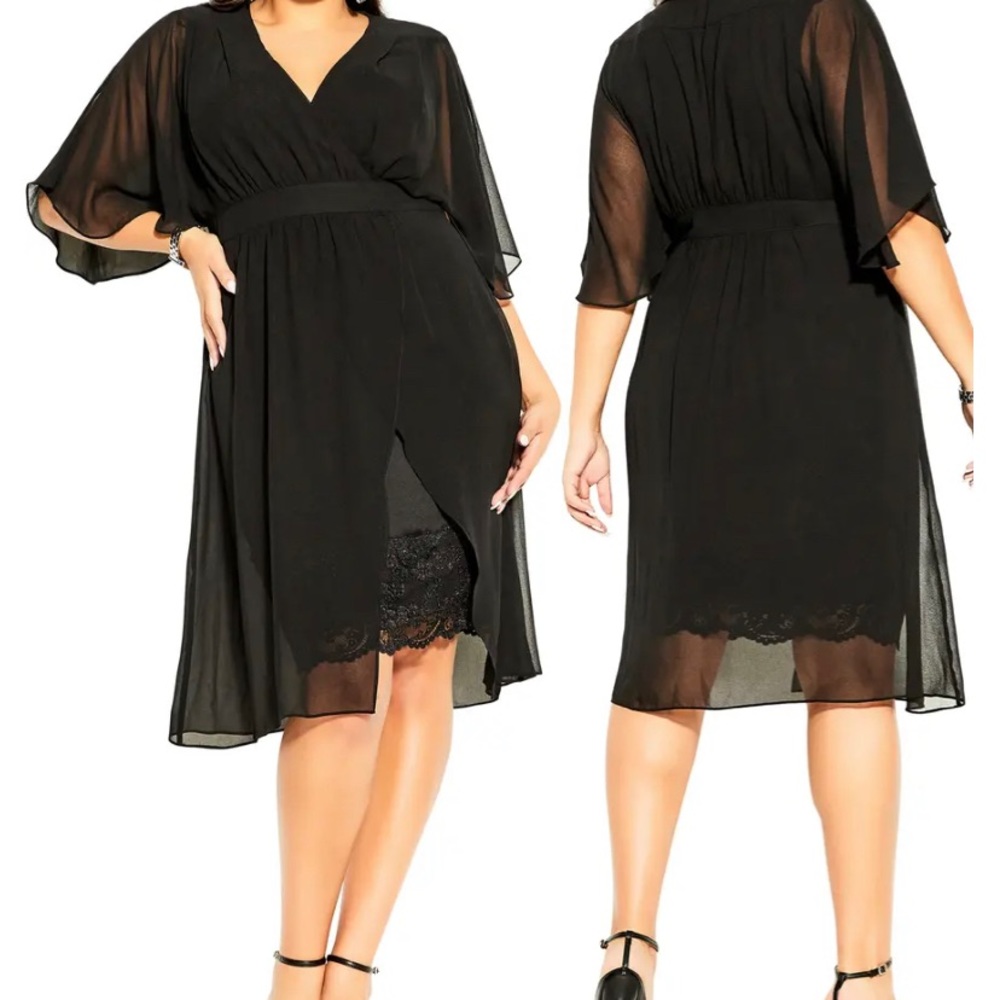 City Chic Love Affair Dress Plus Size Medium Size 18